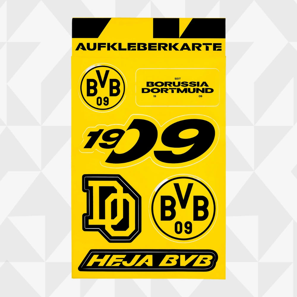 BVB Aufkleberkarte