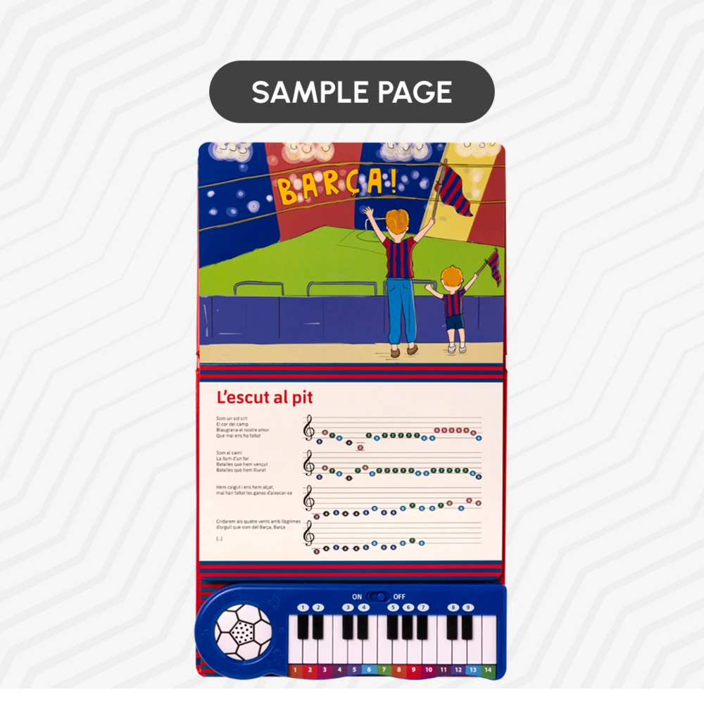 FC Barcelona Piano Book