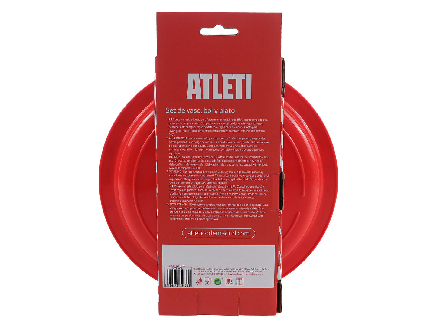 Set Menaje 3 Piezas Atleti