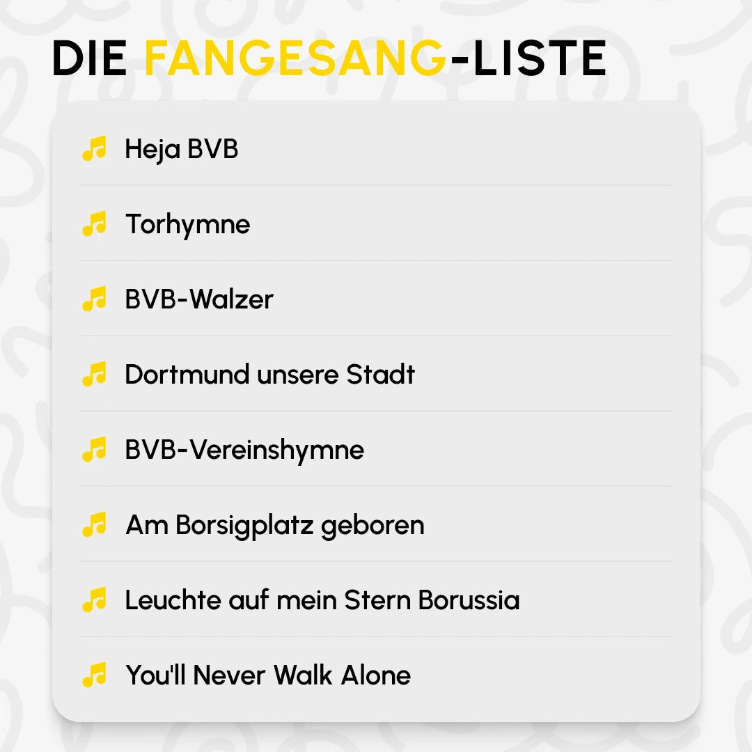 BVB Klangbuch für Fangesänge