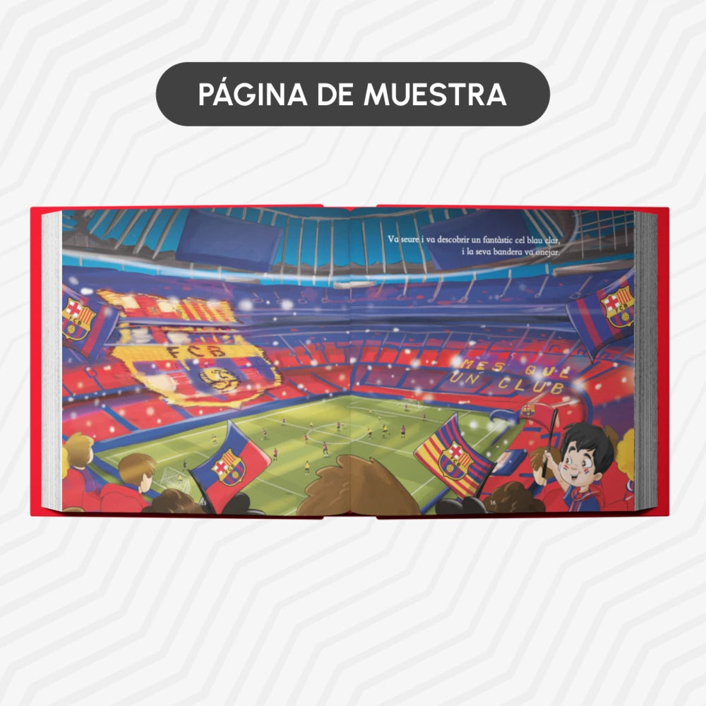 Libro Personalizado del FC Barcelona