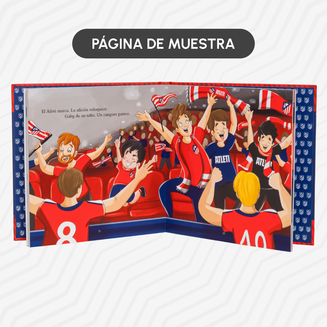 Atlético de Madrid Personalisiertes Buch