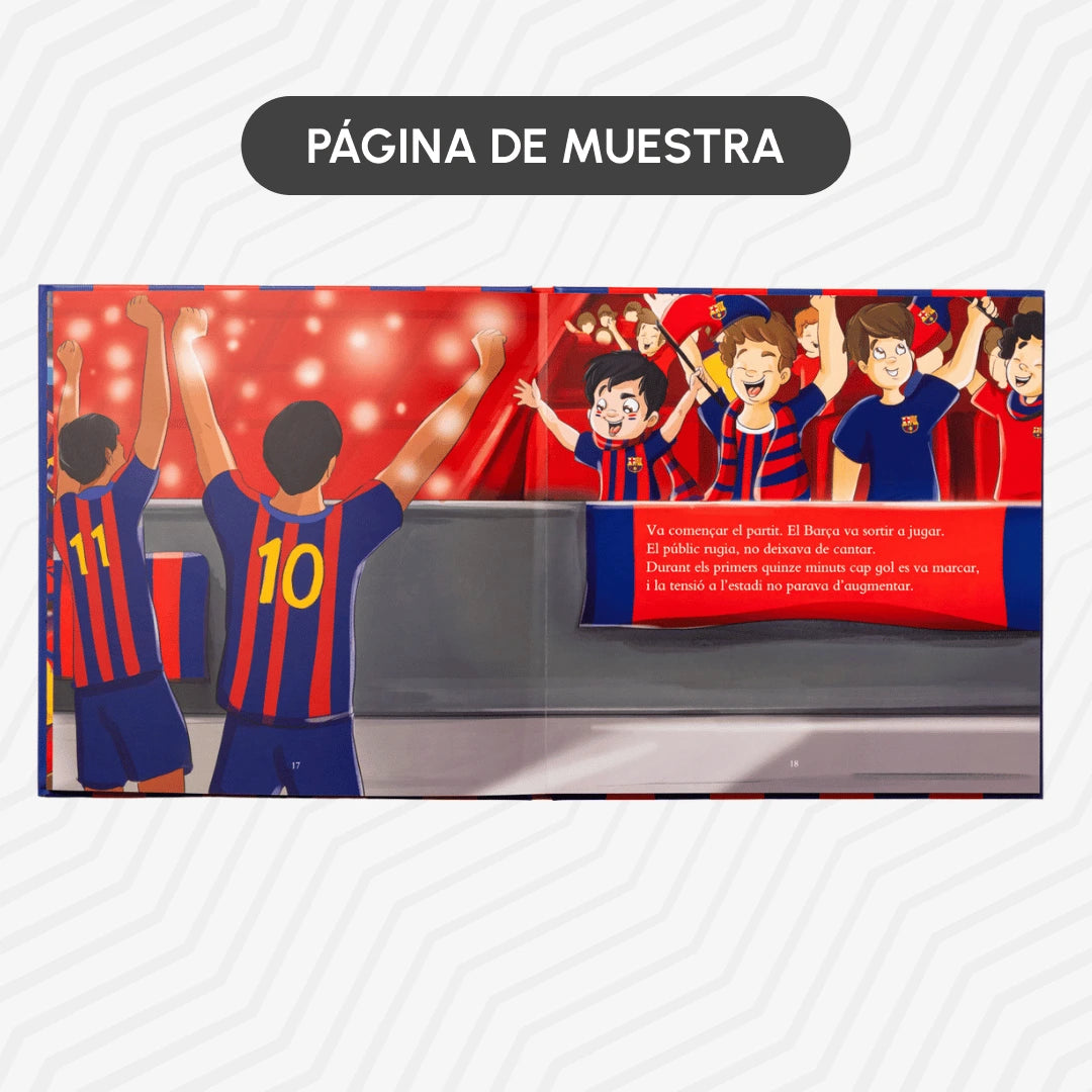 Libro Personalizado del FC Barcelona