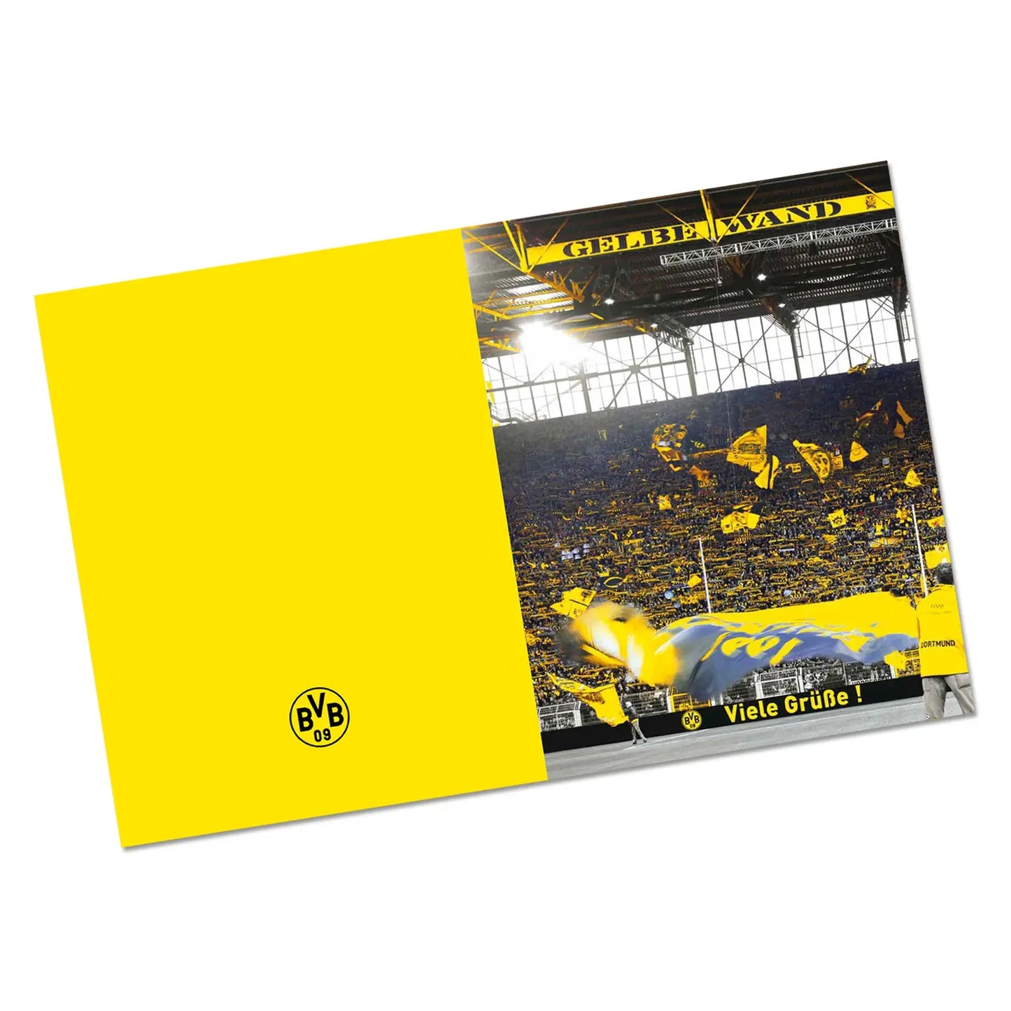BVB-Grußkarte: Viele Grüße!