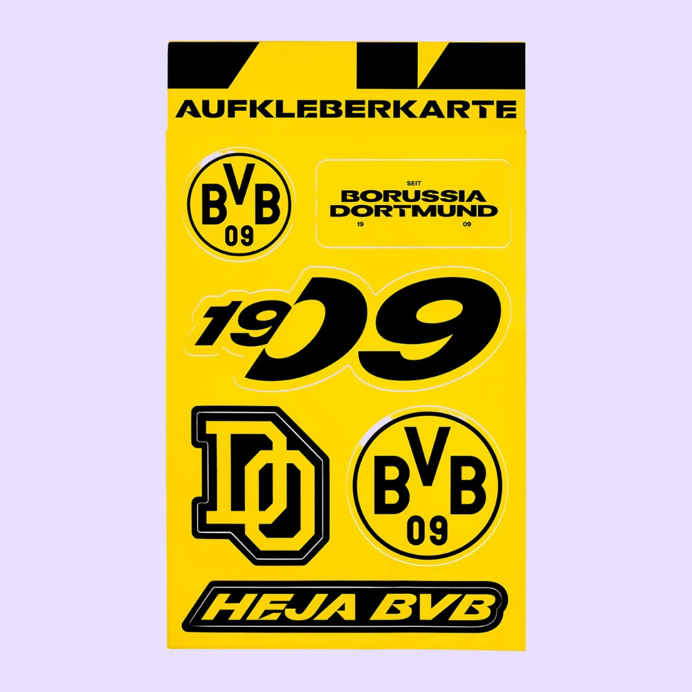 BVB Aufkleberkarte