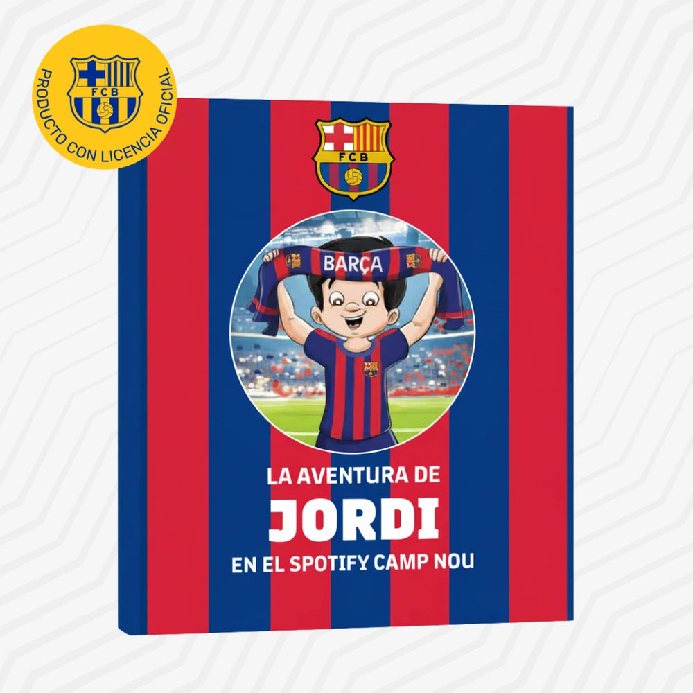 Libro Personalizado del FC Barcelona
