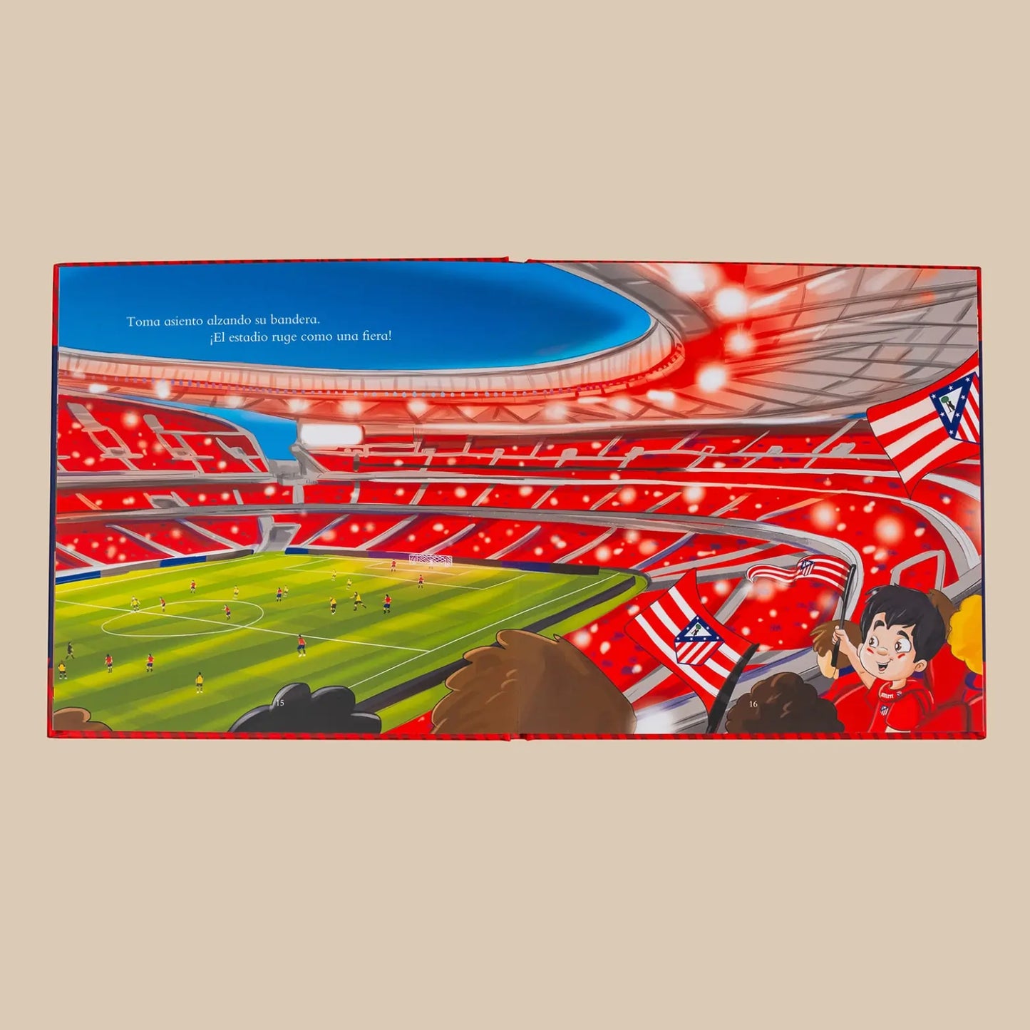 Atlético de Madrid Personalised Book