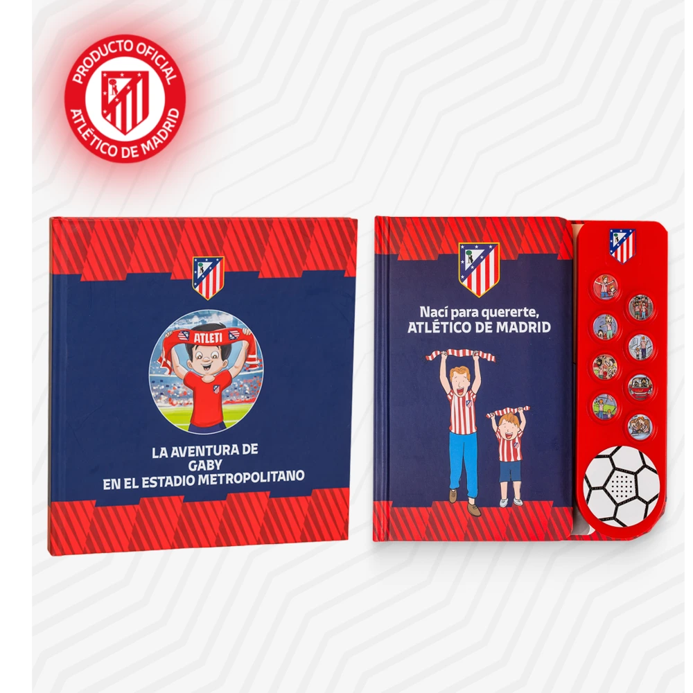 Libro Personalizado del Atlético de Madrid