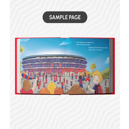 FC Barcelona Personalized Book
