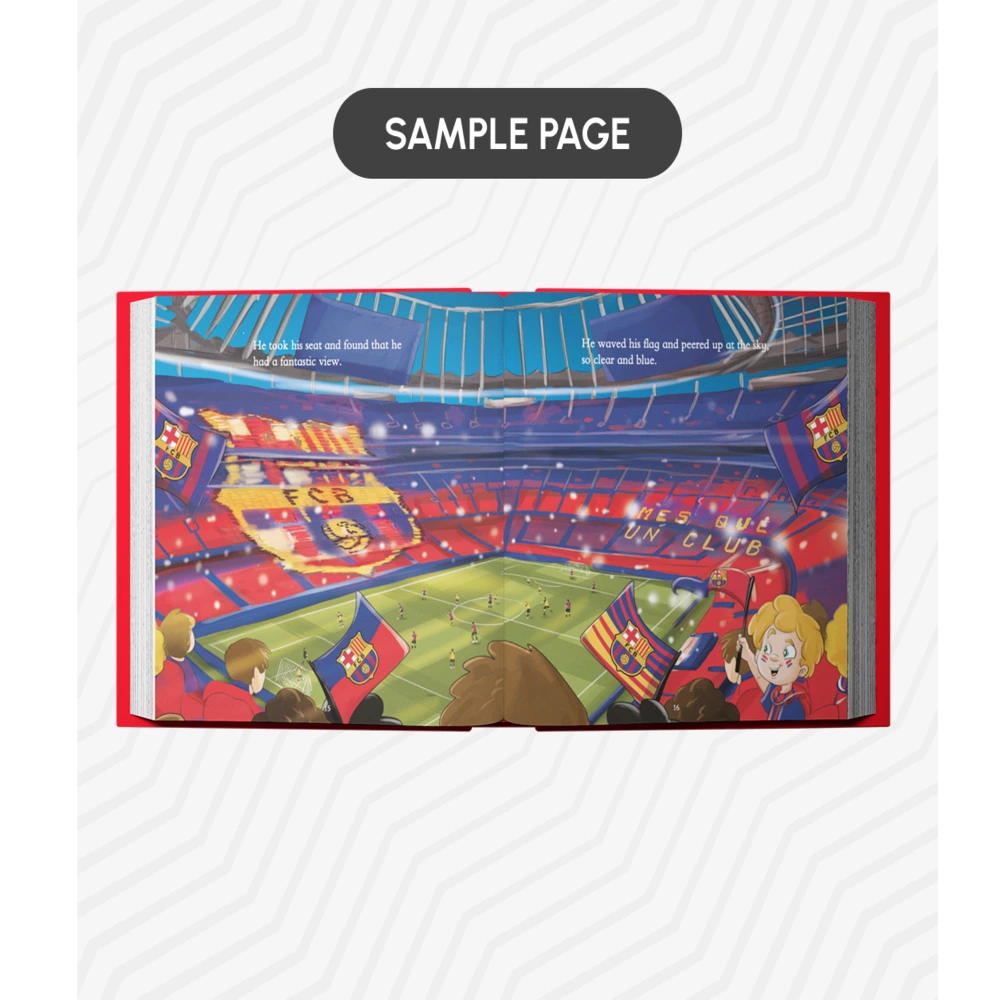 FC Barcelona Personalized Book