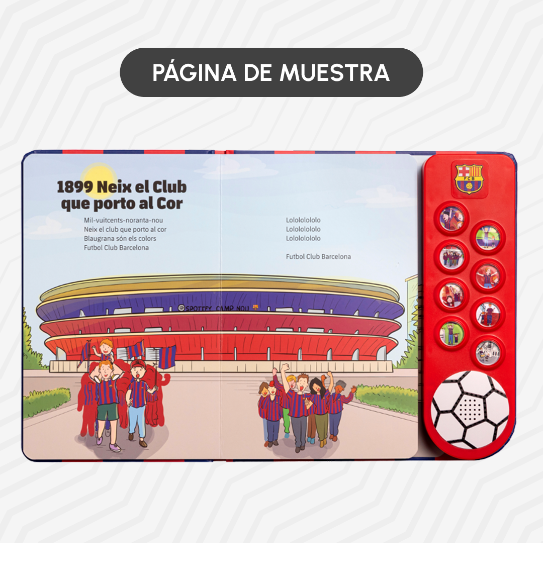 Libro Musical del FC Barcelona