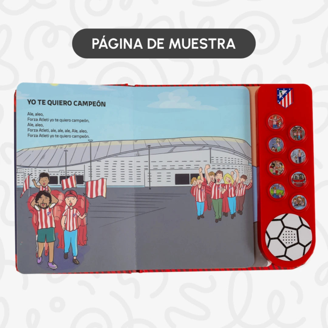 Atlético de Madrid Klangbuch für Fangesänge