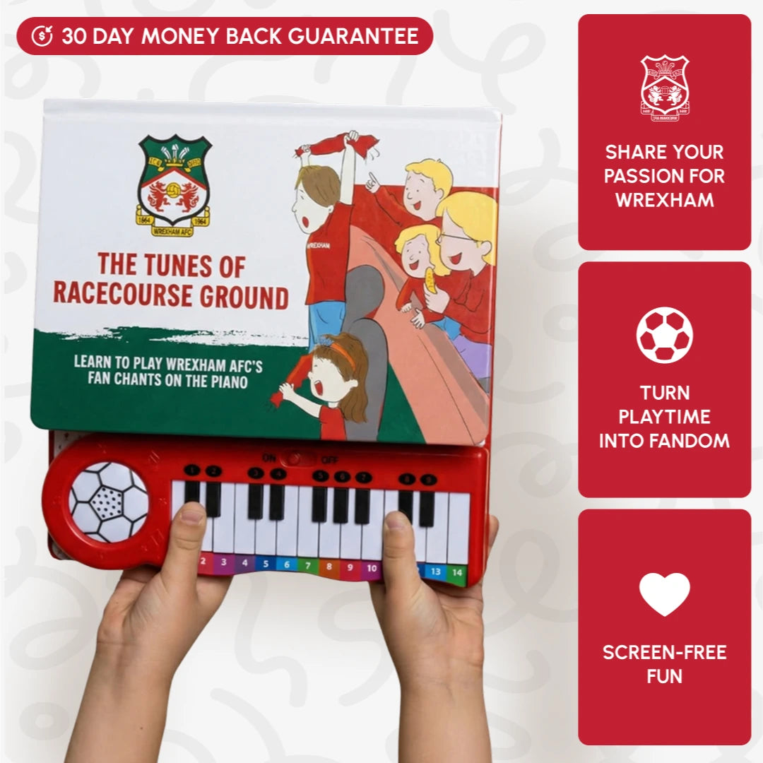 Wrexham AFC  Fan Chants Piano Book