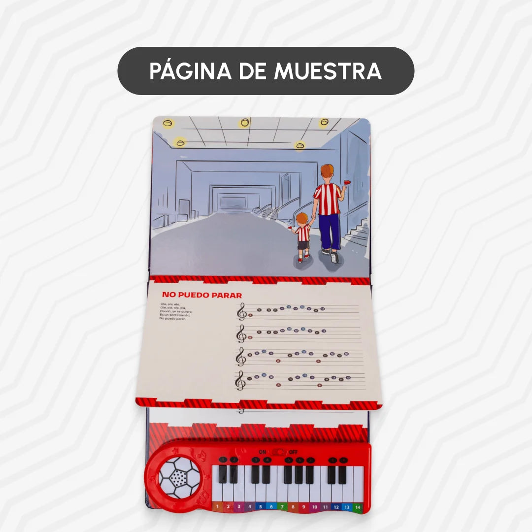 Piano libro del Atlético de Madrid