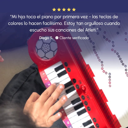 Piano libro del Atlético de Madrid