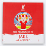 The Liverpool FC Personalised Book, a hardback printed with the child’s name on the cover.
