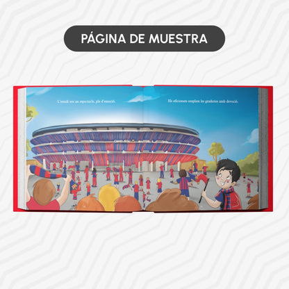Libro Personalizado del FC Barcelona