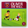 West-Ham-Schiebebuch, Oliver the Wall: das geschlossene Pappbilderbuch mit dem Vereinswappen und einem Schiebefenster
